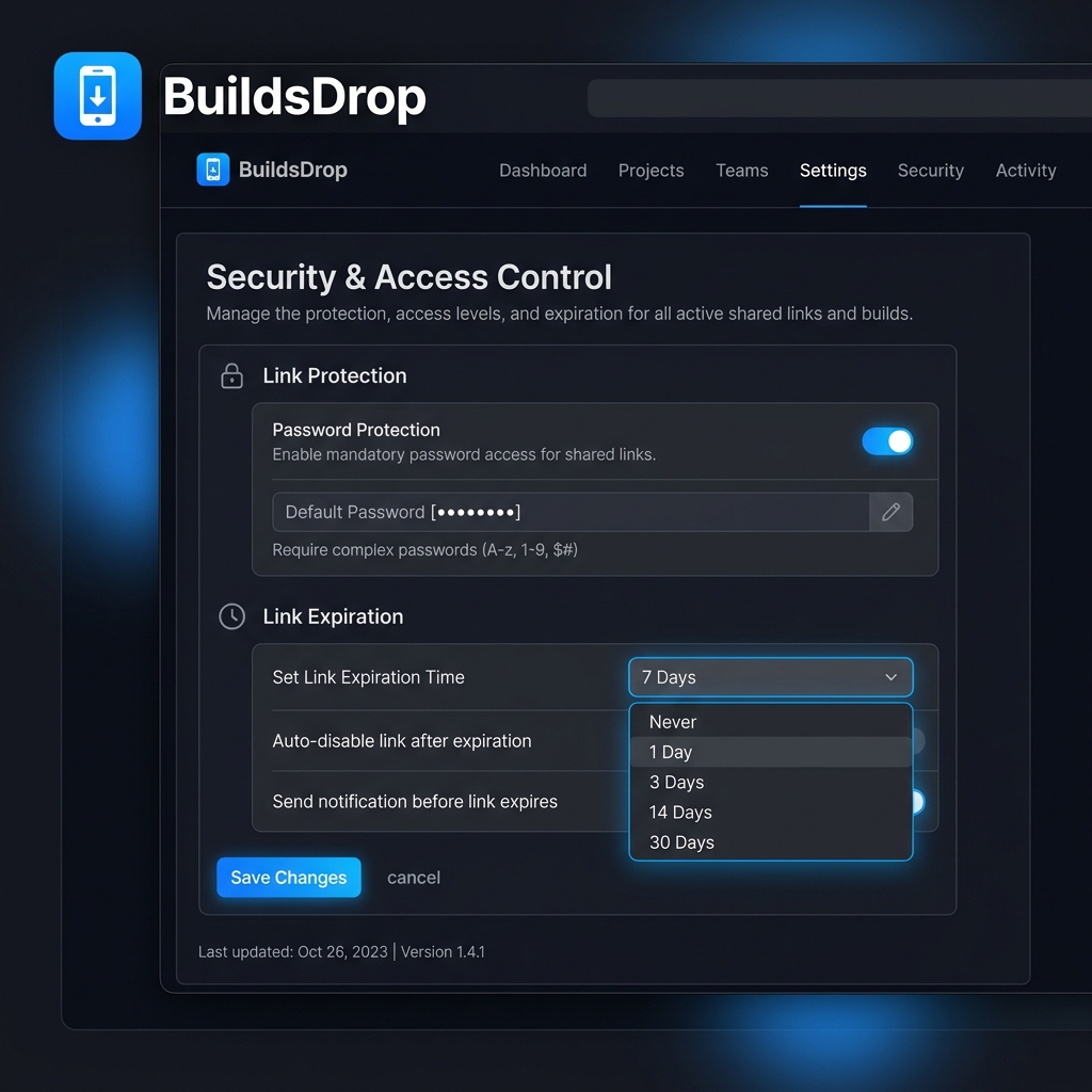 Settings UI